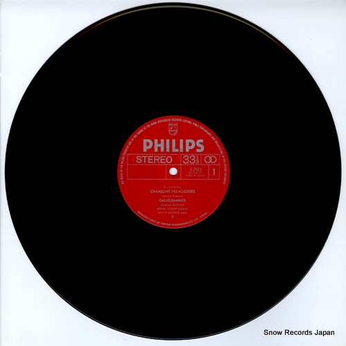 SOUZAY, GERARD poulenc; quatre cycles de melodies X-7921