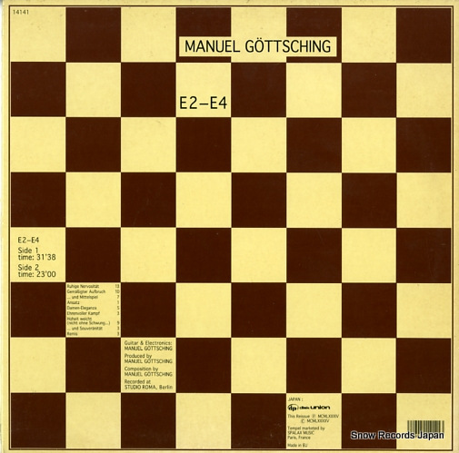 GOTTSCHING, MANUEL e2-e4 14141