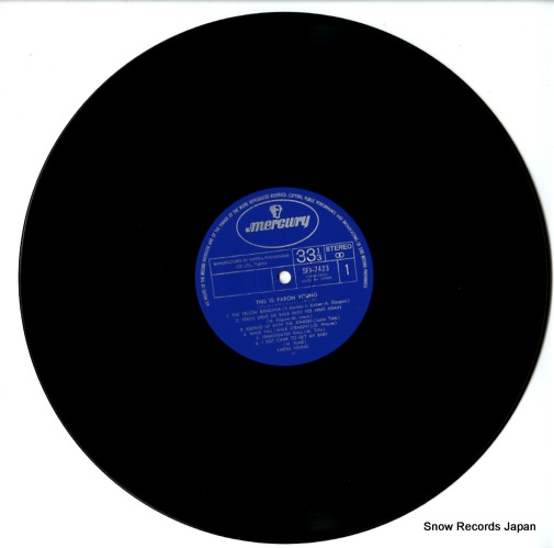 YOUNG, FARON this is faron young SFX-7423
