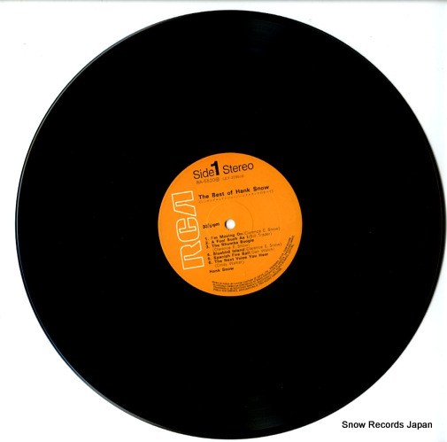 SNOW, HANK the best of hank snow RA-5520