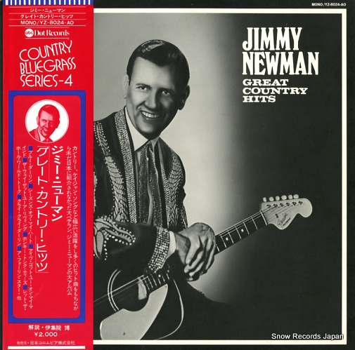 NEWMAN, JIMMY great country hits YZ-8024-AO