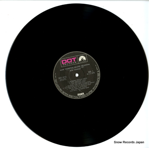 THOMPSON, HANK hank thompson salutes oklahoma SJET-8211
