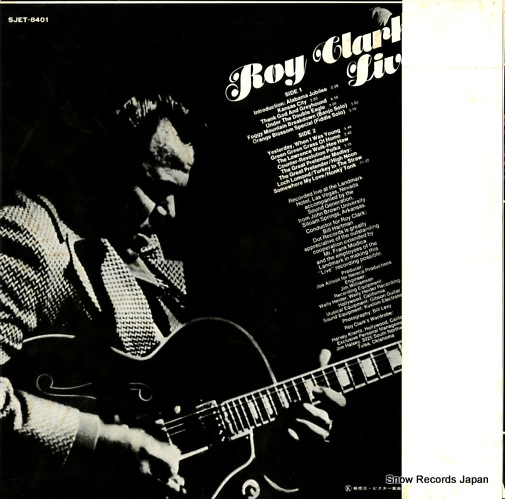 CLARK, ROY roy clark live SJET-8401