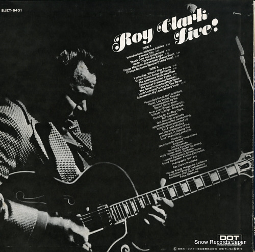 CLARK, ROY roy clark live SJET-8401