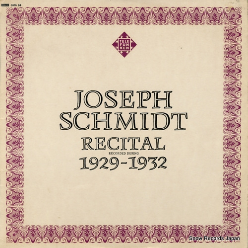 衼աߥå recital 1929-1932 GMA84