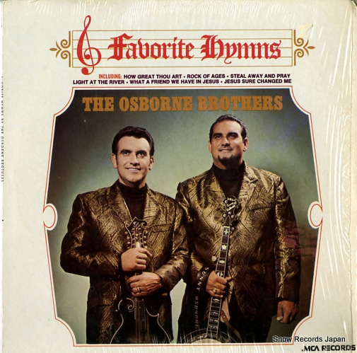 OSBORNE BROTHERS, THE favorite hymns MCA-125