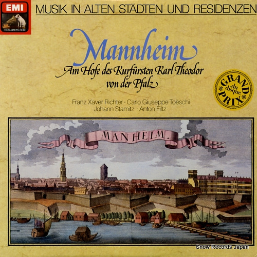 RISTENPART, KARL mannheim am hofe des kurfursten karl theodor von der pfalz 1C037-45571