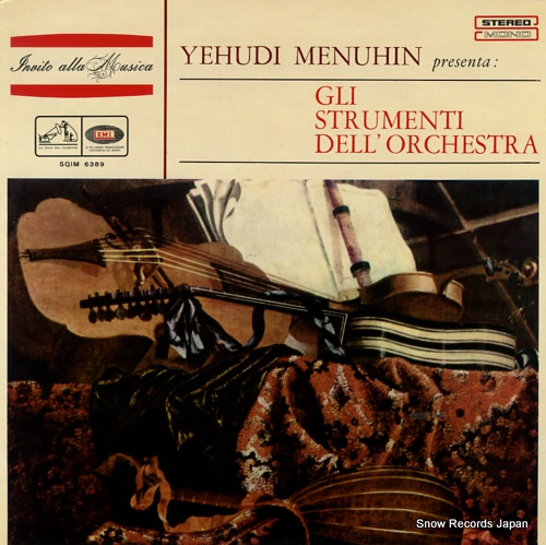 MENUHIN, YEHUDI gli strumenti dell' orchestra SQIM6389