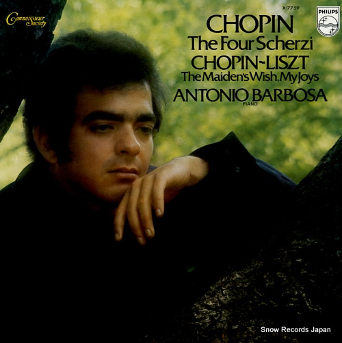 BARBOSA, ANTONIO chopin; the four scherzi X-7759