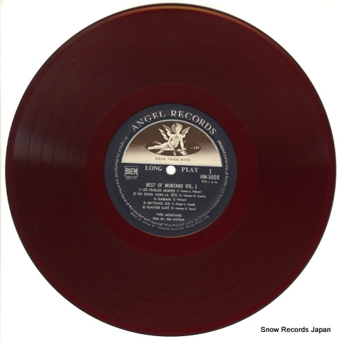 MONTAND, YVES best of montand vol.1 HW1093 / HW5008