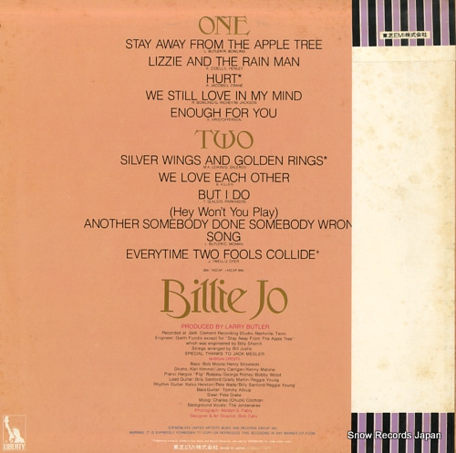 SPEARS, BILLIE JO billie jo LLS-80423