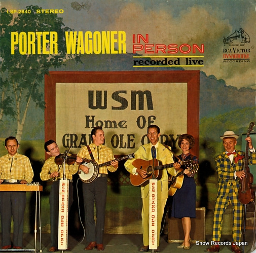 WAGONER, PORTER in person recorded live LSP-2840