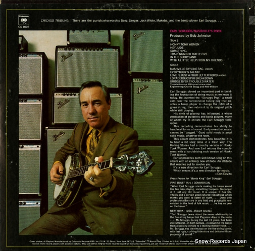 SCRUGGS, EARL nashville's rock CS1007