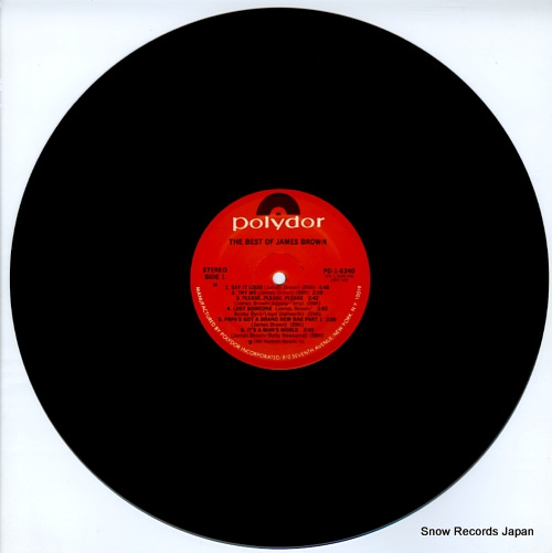BROWN, JAMES the best of james brown PD-1-6340