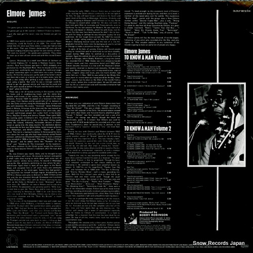 JAMES, ELMORE to know a man OLDLP8018DX