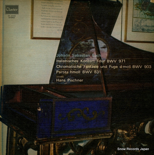 PISCHNER, HANS bach; italiensches konzert fdur bwv 971 CT-2009