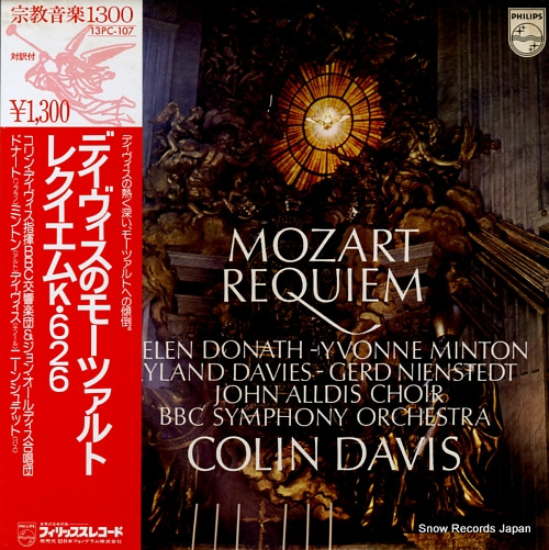 DAVIS, COLIN mozart; requiem 13PC-107