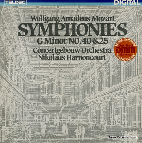 HARNONCOURT, NIKOLAUS mozart; symphonies no.40 & 25 6.42935AZ