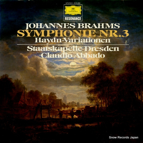 ABBADO, CLAUDIO brahms; symphonie nr.3 2535293