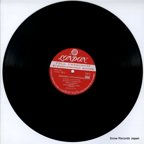 ANSERMET, ERNEST stravinsky; petrushka SLB3