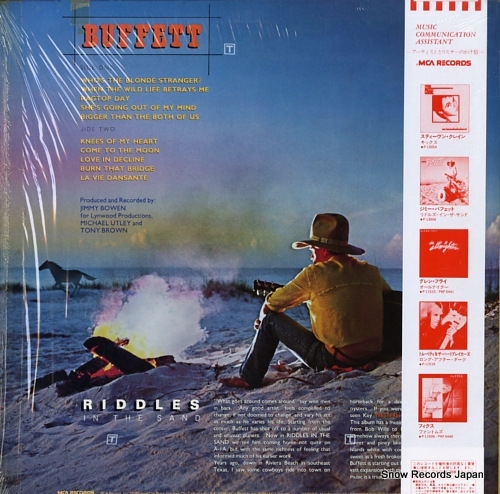 BUFFETT, JIMMY riddles in the sand P-13056