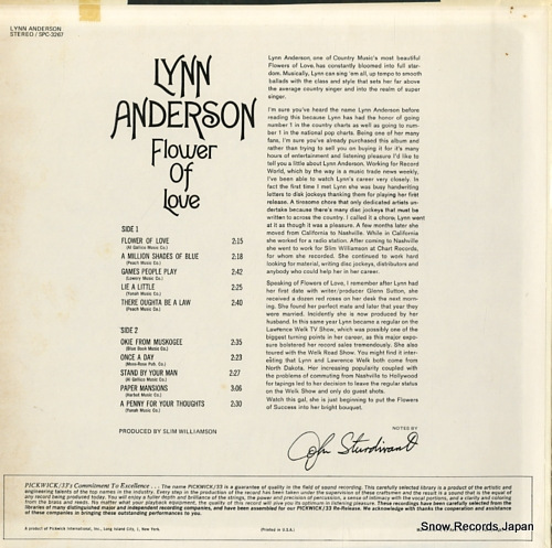 ANDERSON, LYNN flower of love SPC-3267