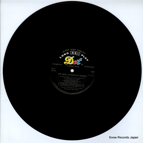 THURL RAVENSCROFT SINGERS, THE 12 great hits DLP25430
