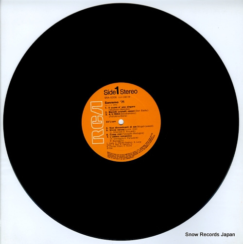 V/A sanremo '71 SRA-5206