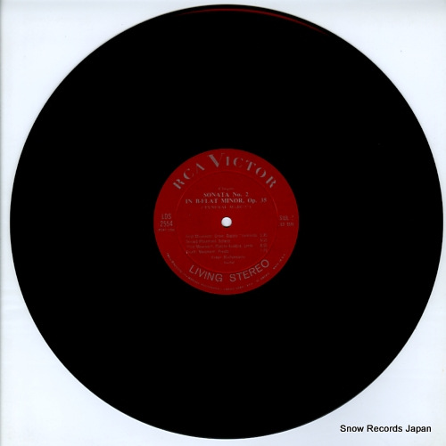 RUBINSTEIN, ARTUR chopin; 