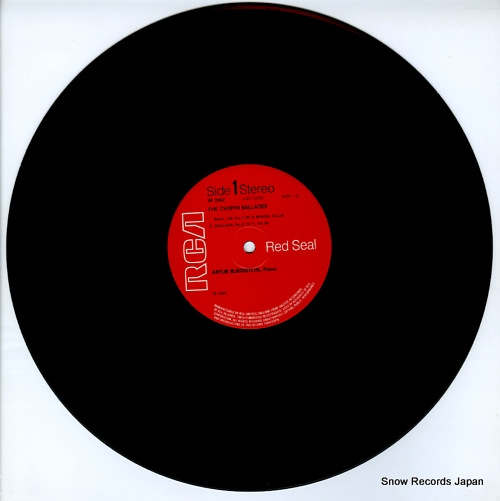 RUBINSTEIN, ARTUR the chopin ballades SB-2082