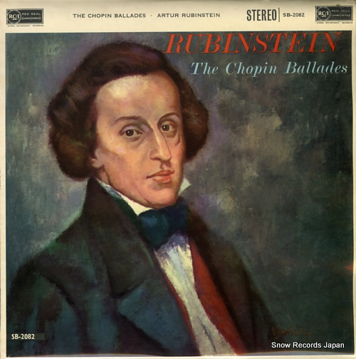 RUBINSTEIN, ARTUR the chopin ballades SB-2082