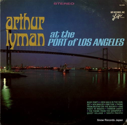 LYMAN, ARTHUR at the port of los angeles SL1036