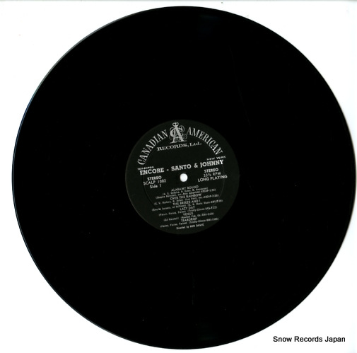SANTO AND JOHNNY encore SCALP1002