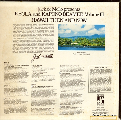 KEOLA AND KAPONO BEAMER hawaii then and now MOP35000