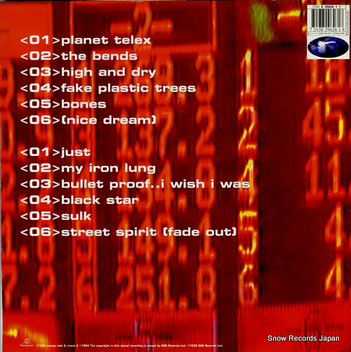RADIOHEAD the bends PCS7372