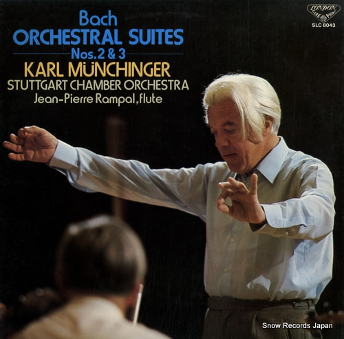 MUNCHINGER, KARL bach; orchestral suites nos.2 & 3 SLC8043