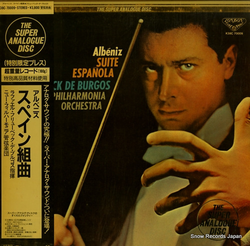 FRUHBECK DE BURGOS, RAFAEL albeniz; suite espanola K38C-70009