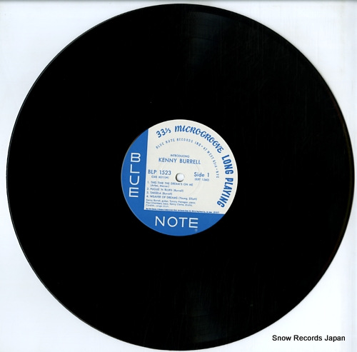BURRELL, KENNY introducing kenny burrell GXK-8011(M)