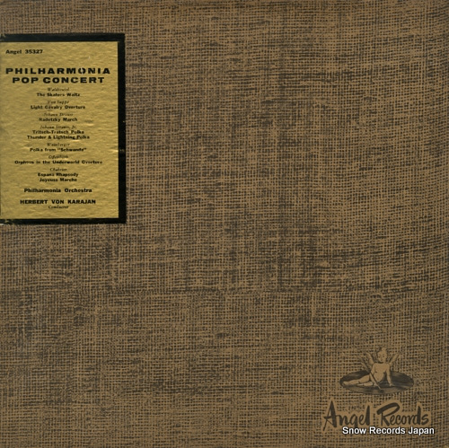 KARAJAN, HERBERT VON philharmonia pop concert ANG.35327
