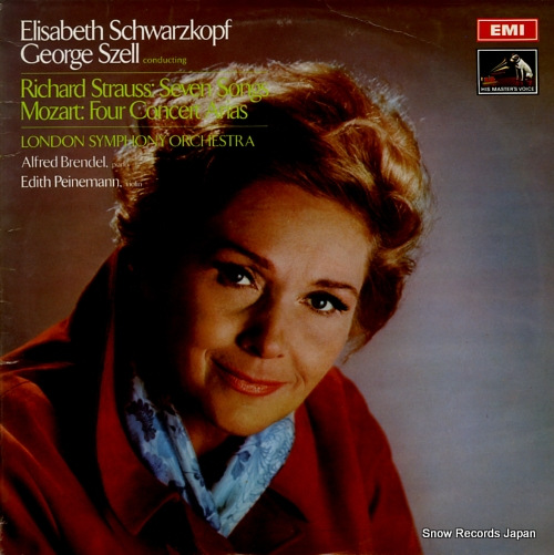 SCHWARZKOPF, ELISABETH r. strauss; seven songs ASD2493