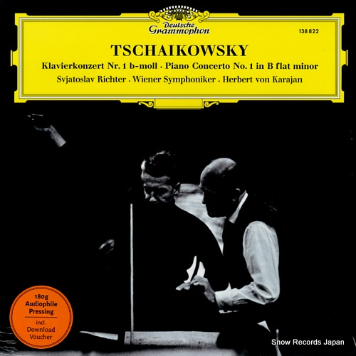 RICHTER, SVJATOSLAV tchaikovsky; klavierkonzert nr.1 b-moll 138822