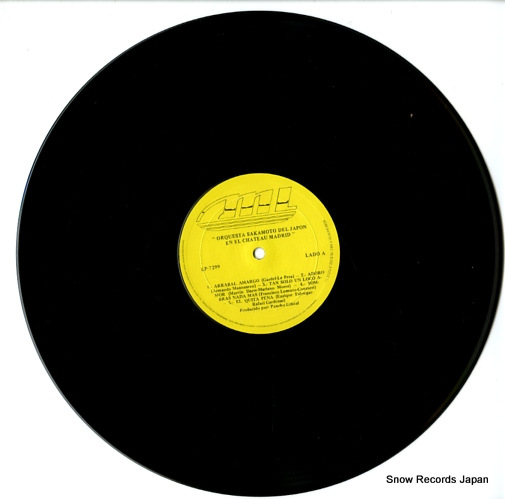 ORQUESTA SAKAMOTO at the chateau madrid LP-7299