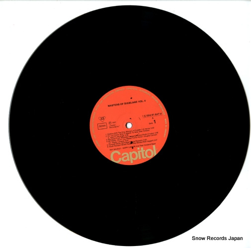 쥤ܡå masters of dixieland vol.4 1C054-81847M