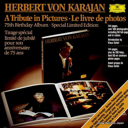 KARAJAN, HERBERT VON herbert von karajan 75th birthday album 68MG0475