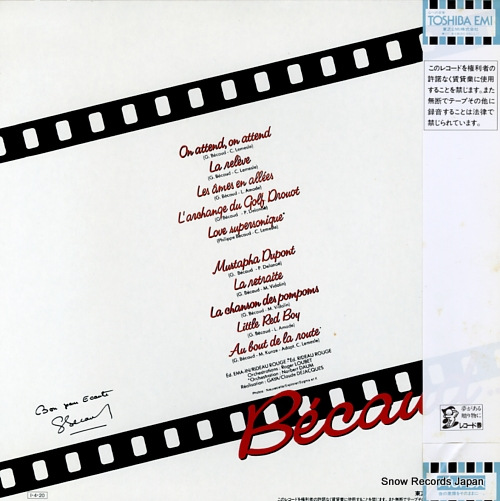 BECAUD, GILBERT gilbert becaud EOS-81703