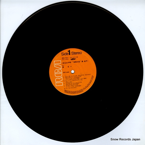 FUJI, KEIKO anata no uwasa / enka no hoshi JRS-7347