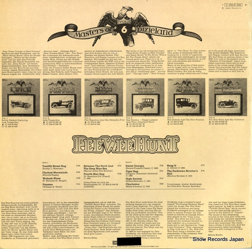 HUNT, PEE WEE masters of dixieland vol.6 1C054-81849M