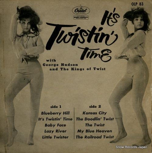 HUDSON, GEORGE, AND THE KINGS OF TWIST it's teistin' time OLP83
