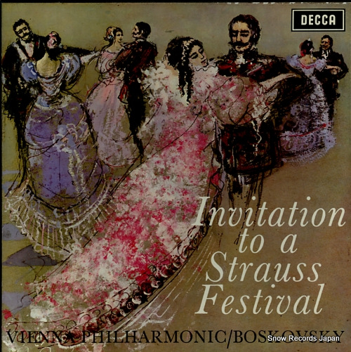 BOSKOVSKY, WILLI invitation to a strauss festival SXL6242