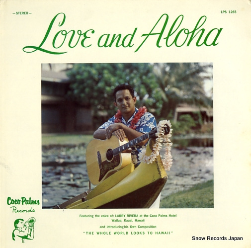 RIVERA, LARRY love and aloha LPS1265